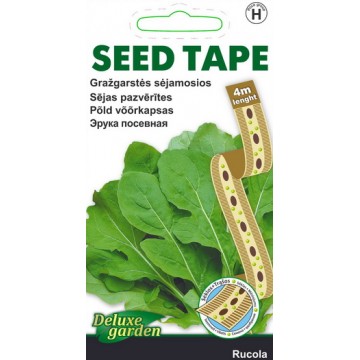Rucola in seed tape