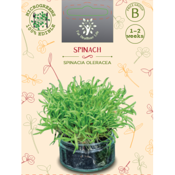 Microgreens Spinach 10g