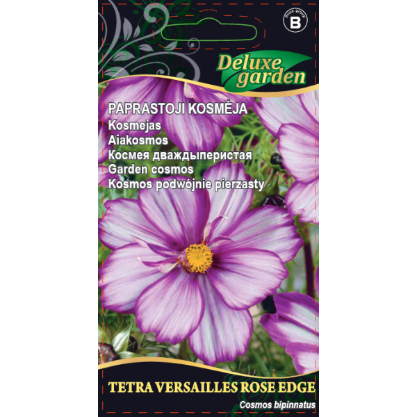 Garden cosmos Tetra Versailles Rose Edge 0,5g